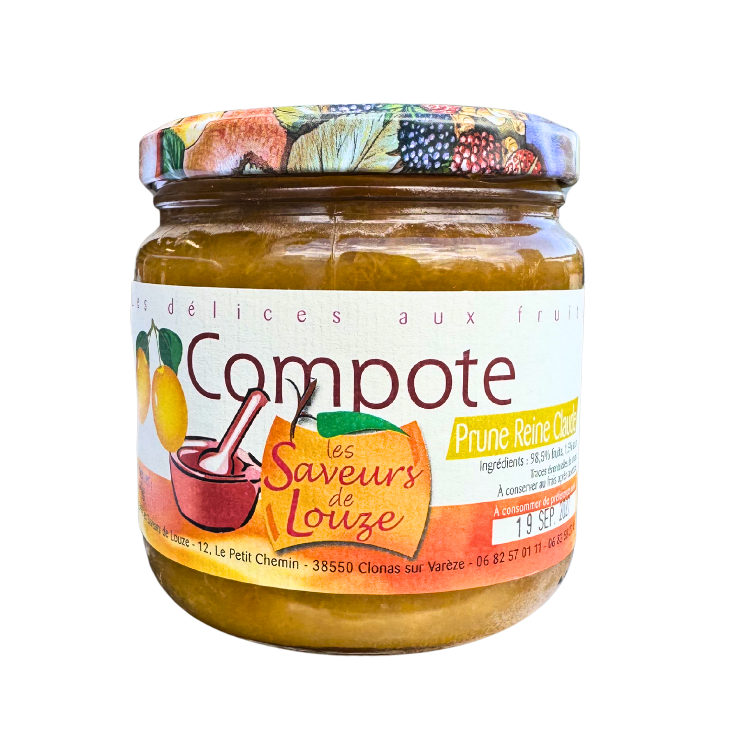 Compote Prune Reine Claude - 440g
