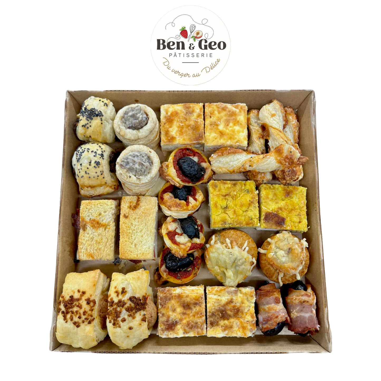 Petits Fours salés - 22 pièces