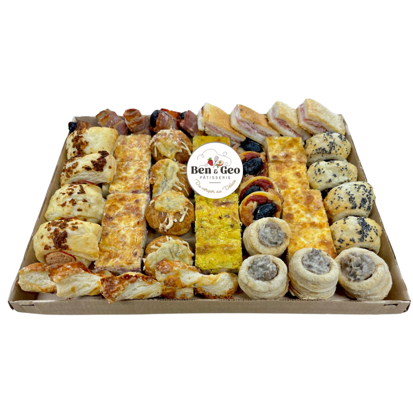 Petits fours salés - 44 pièces