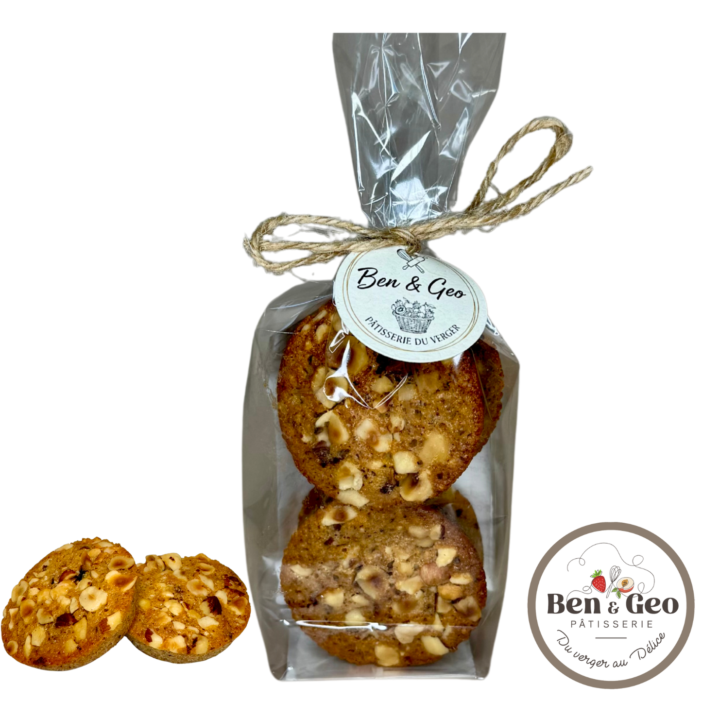 Financier Noisettes - x4 (110g)