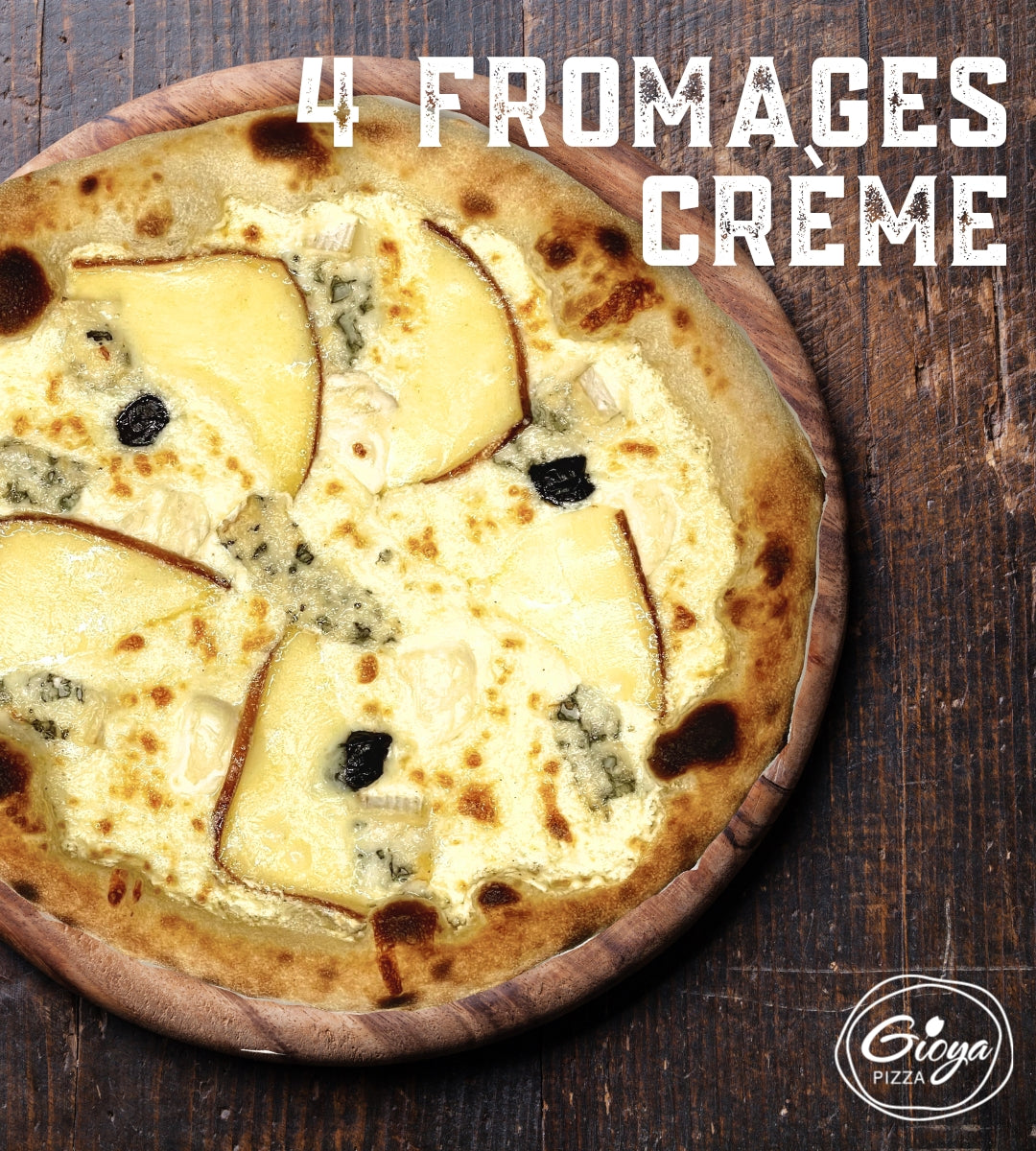 Pizza 4 fromages crème