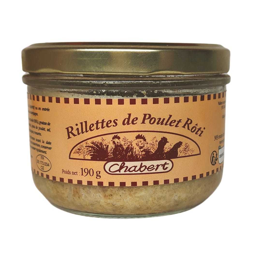 Rillettes de Poulet Rôti - 190g