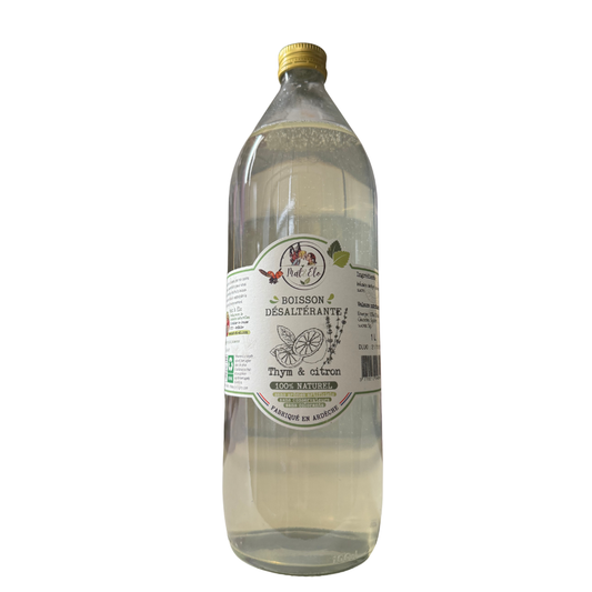 Boisson désaltérante - Thym & Citron - 1L
