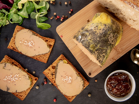 Foie Gras Maison mi-cuit - Armagnac ou figue violette