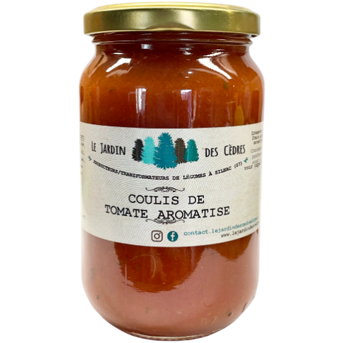 Coulis de Tomate aromatisé - 340g