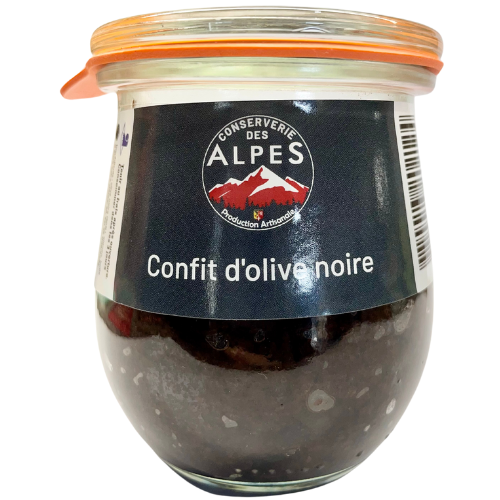 Confit d'olives noires - 180g