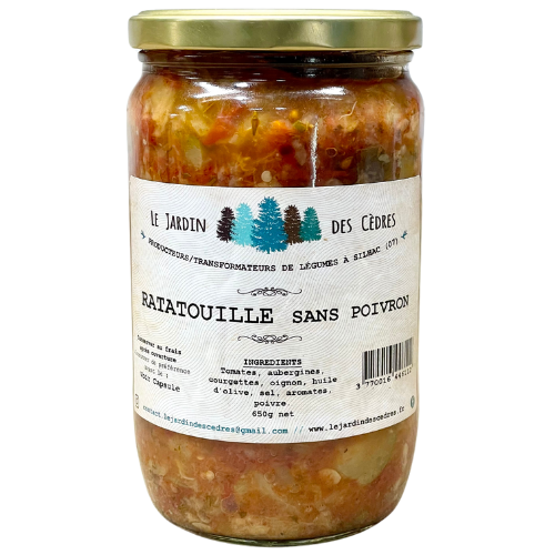 Ratatouille sans poivron - 650g